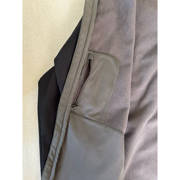 Salomon Advanced Skin Soft Shell Fleece Lined Jacket Size Large Black - Picture 7 of 11